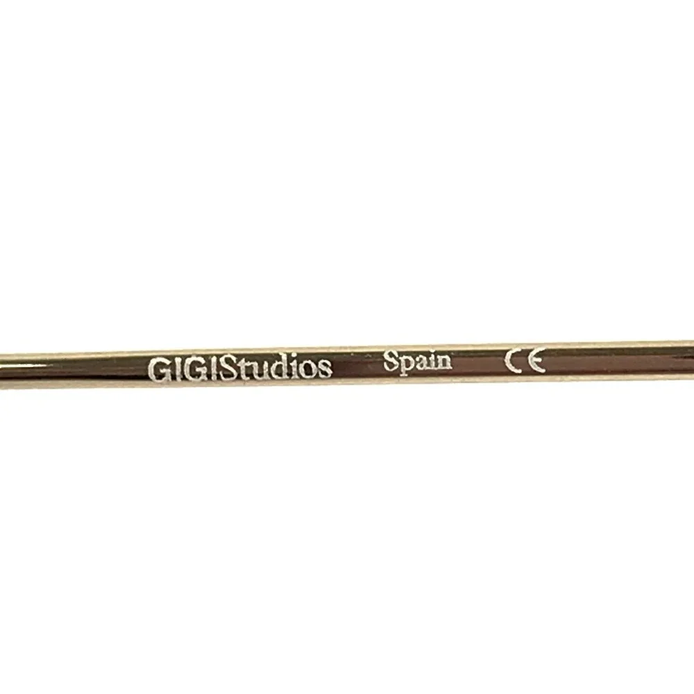 Gigi Studios Eyeglasses Frame TRIBECA 63510/3 Blue Gray Tortoise Gold 48-21-145